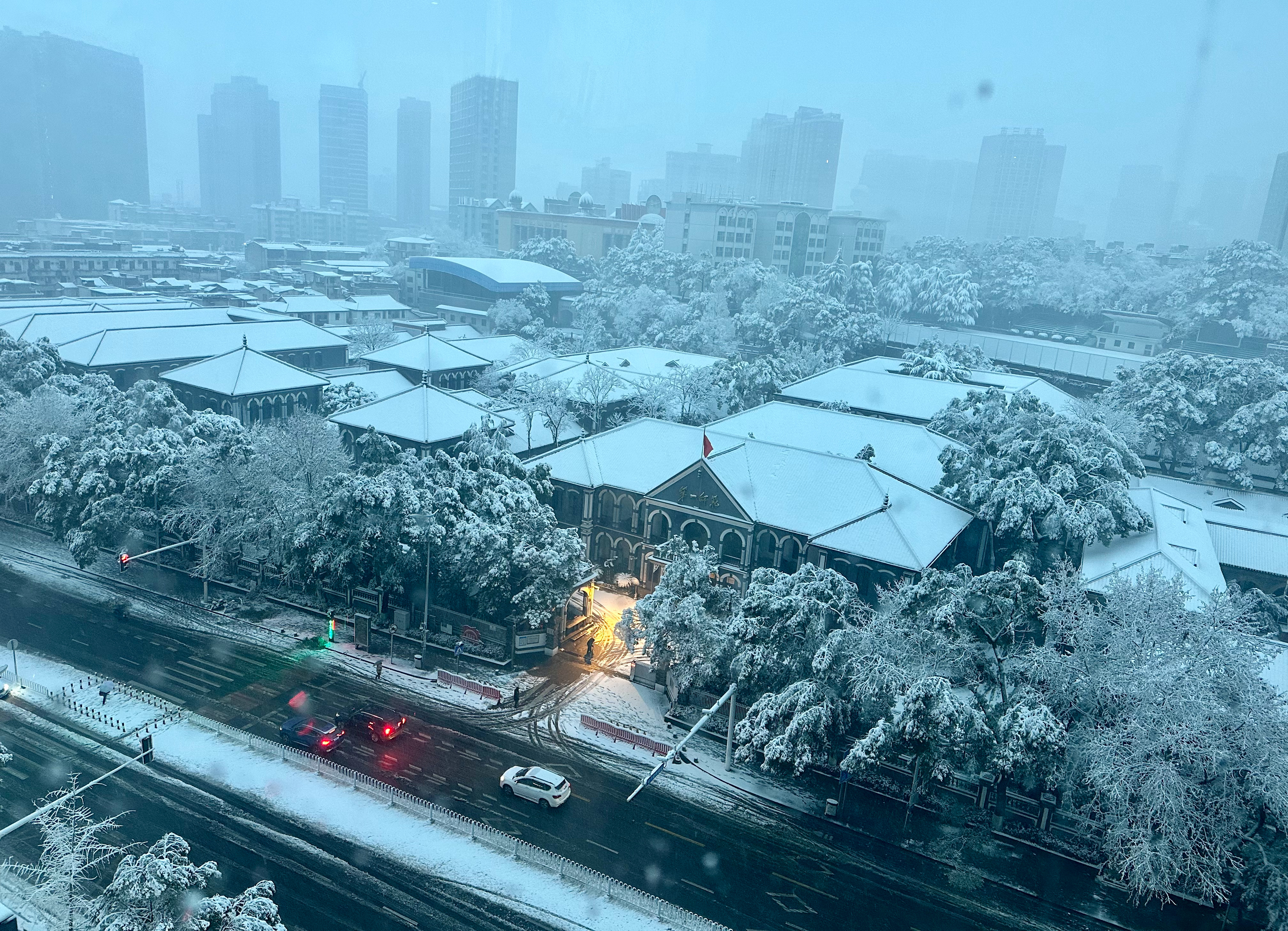 长沙下雪了