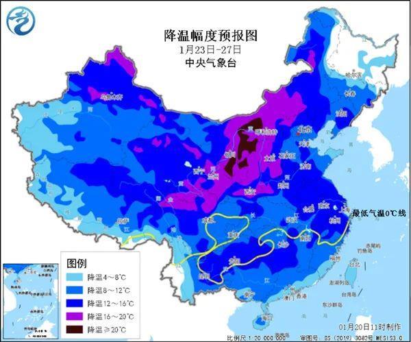 今年第一场大寒潮或波及全国