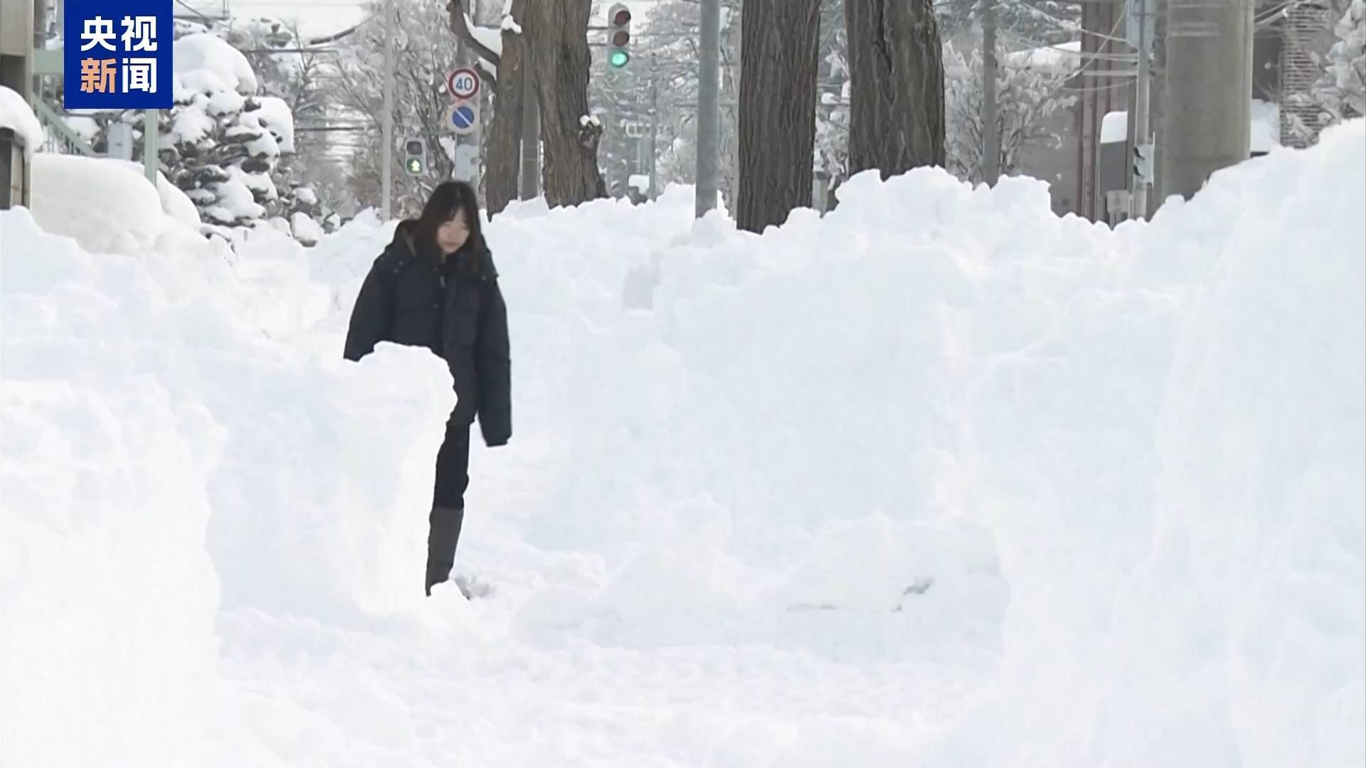 日本强降雪已致12死